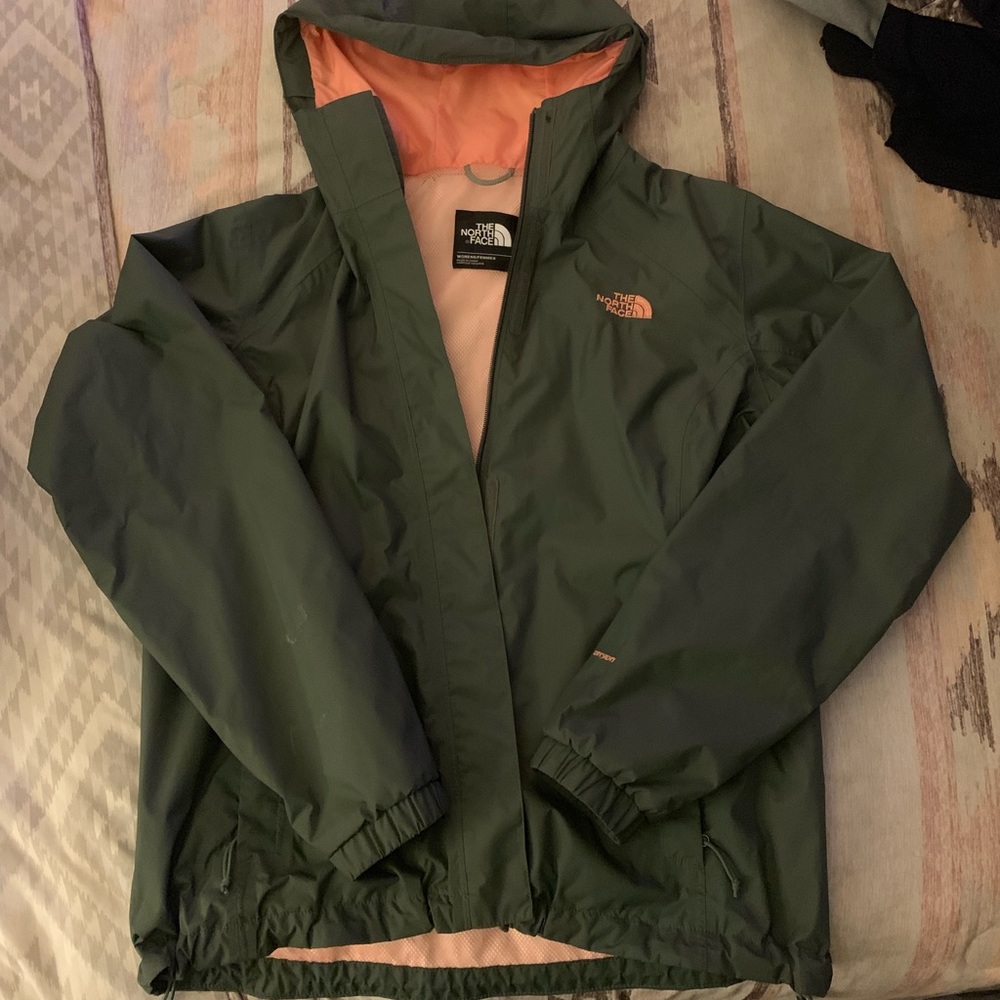 North Face rain jacket